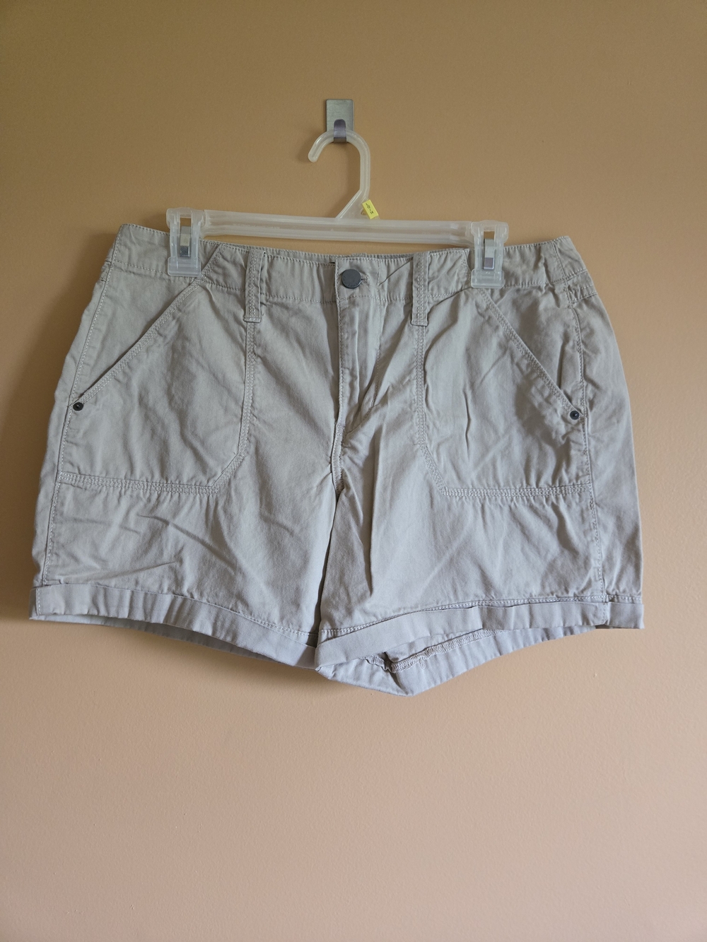 Calvin Klein Khaki Utility Shorts